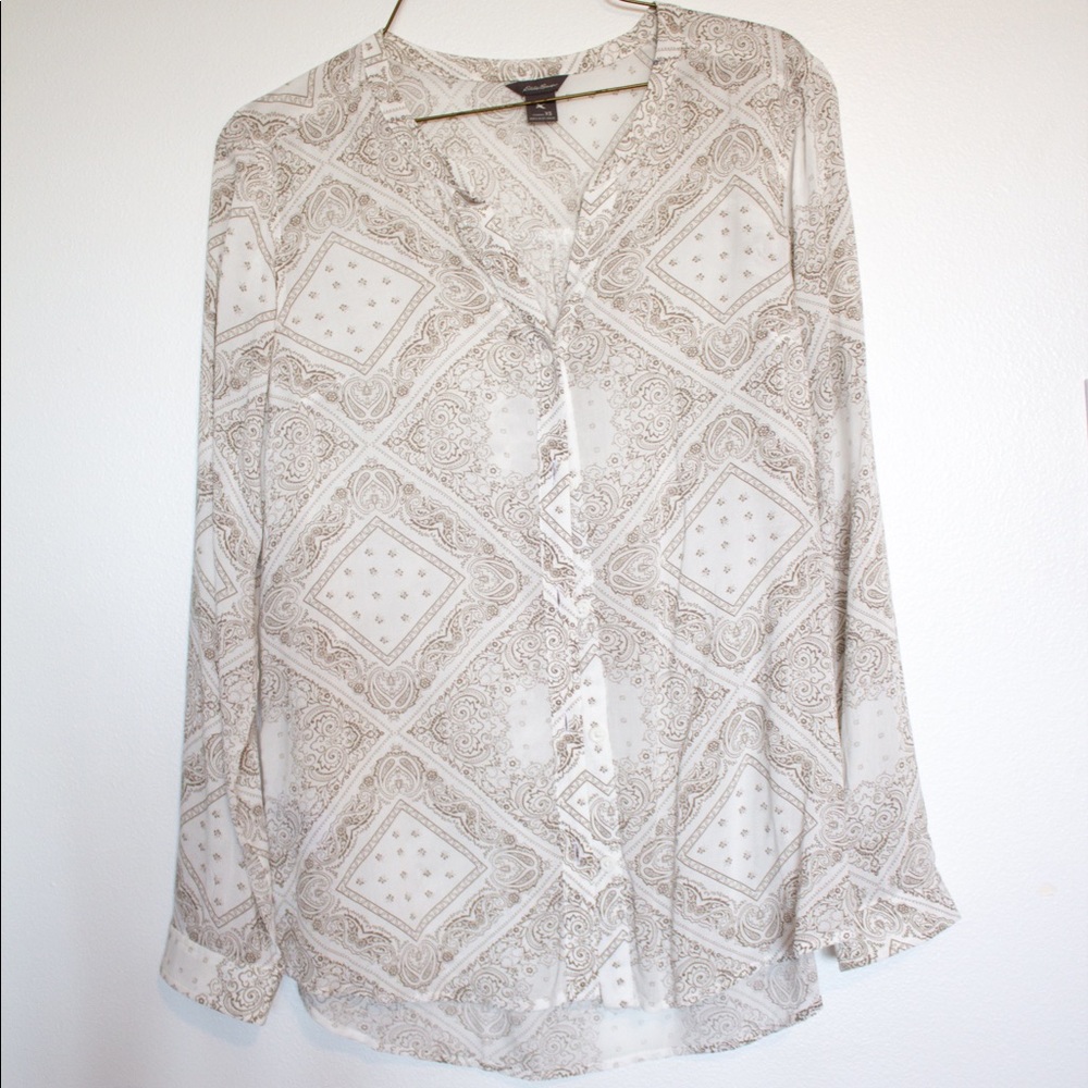 Women’s patterned blouse